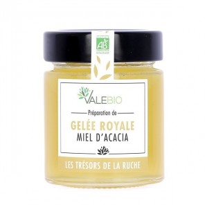 Valebio gelée royale miel d'acacia bio 170g