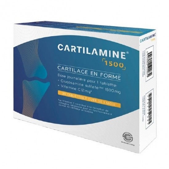 E-sciences cartilamine 1500 cartilage en forme 30 tablettes