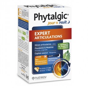 Nutreov phytalgic expert articulations 56 capsules jour + 28 gélules nuit