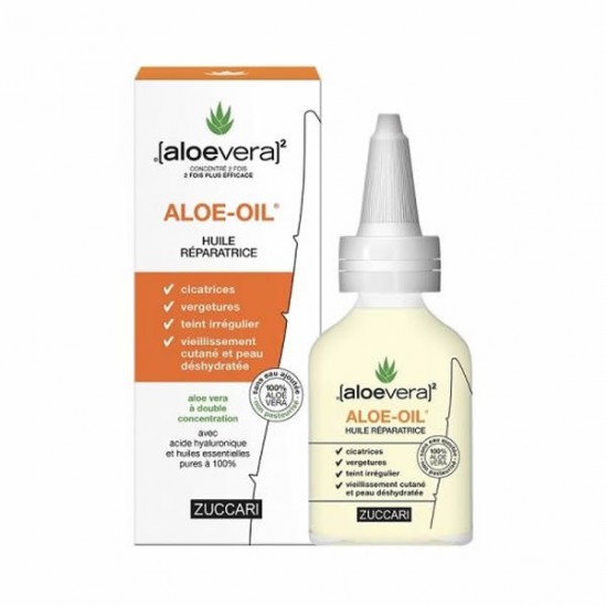 Zuccari aloe-oil huile réparatrice 50ml