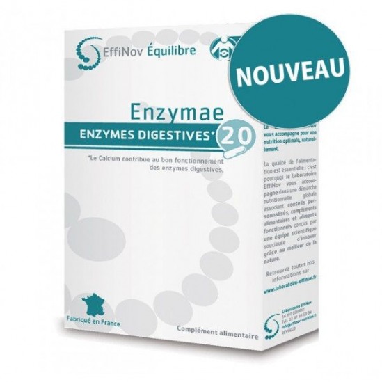 EffiNov équilibre enzymae 20 gélules