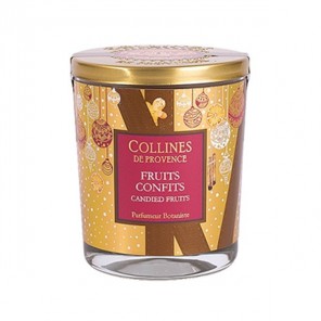 Collines de provence bougie parfumée fruits confits 180g