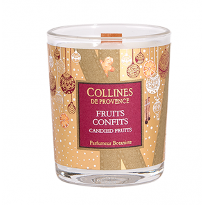 Collines de provence bougie parfumée fruits confits 75g