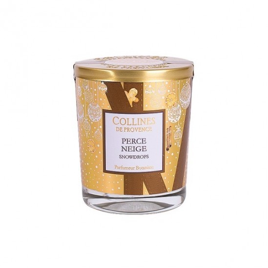 Collines de provence bougie parfumée perce neige 180g