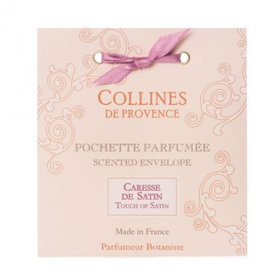 Collines de provence pochette parfumée caresse de satin