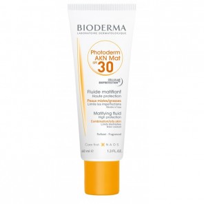 Bioderma photoderm Akn mat spf30 fluide matifiant 40ml