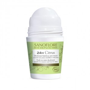 Sanoflore déodorant citrus efficacité 24h 50mlx2