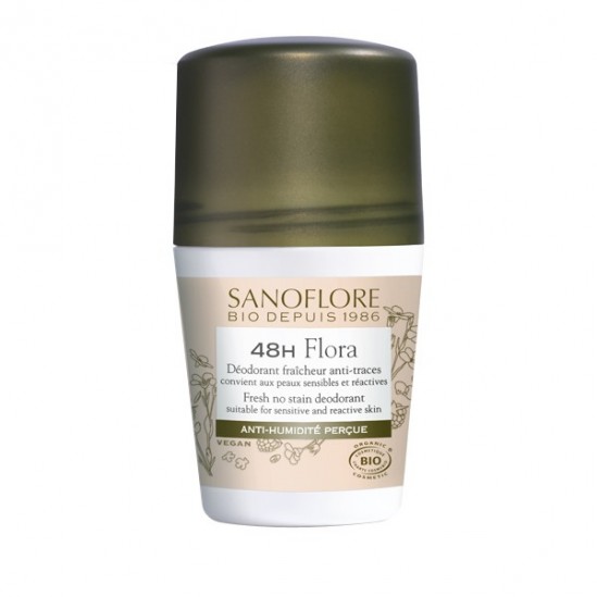 Sanoflore Nuage de Fraicheur Déodorant Bille Efficacité 24H 50ml