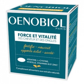 Oenobiol fortifiant cheveux et ongles 60 capsules