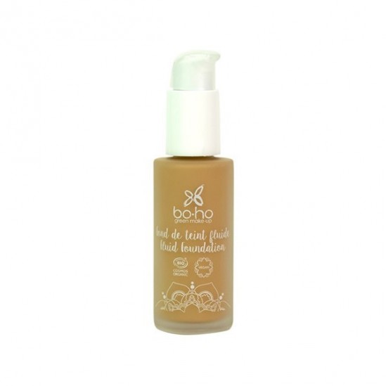 Boho green fond de teint fluide bio 06 caramel 30ml