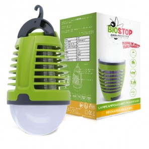 Ageti biostop anti-insectes lampe ampoule anti-moustiques