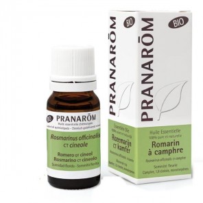 Pranarôm huile essentielle romarin à camphre 10ml