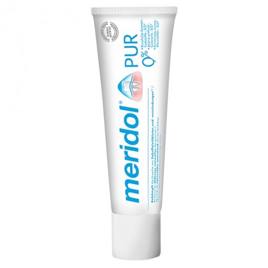 Meridol dentifrice pur 0% 75ml