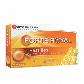 Forté pharma forté royal pastilles goût miel 24 pastilles