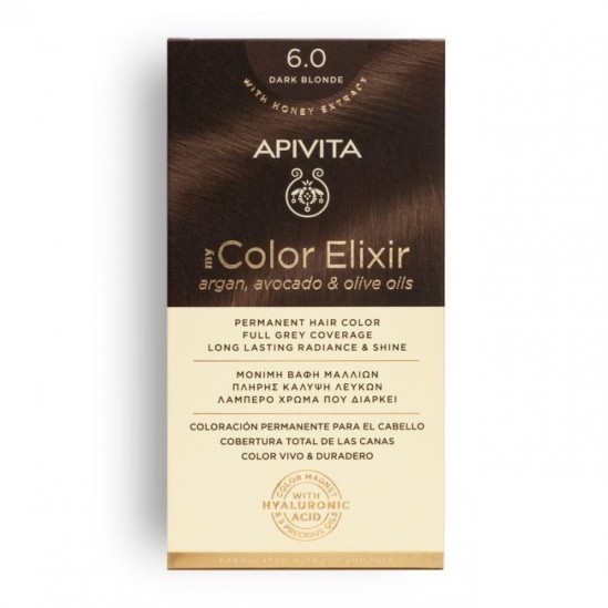 Apivita color elixir 6.0 blond foncé