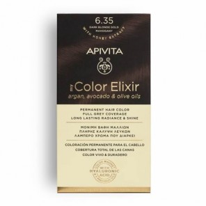 Apivita color elixir 6.35 acajou doré blond foncé