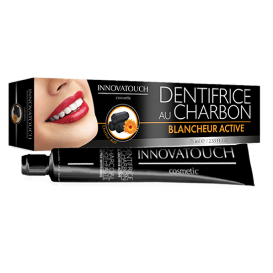 Innovatouch dentifrice au charbon blancheur active 75ml