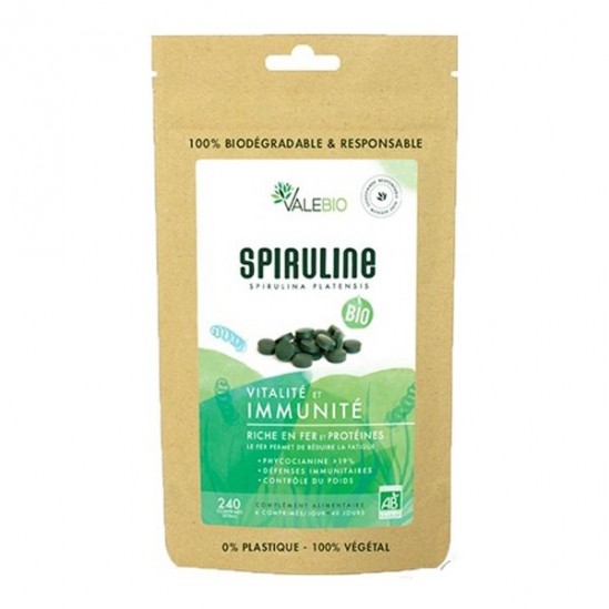 Valebio spiruline bio 120g