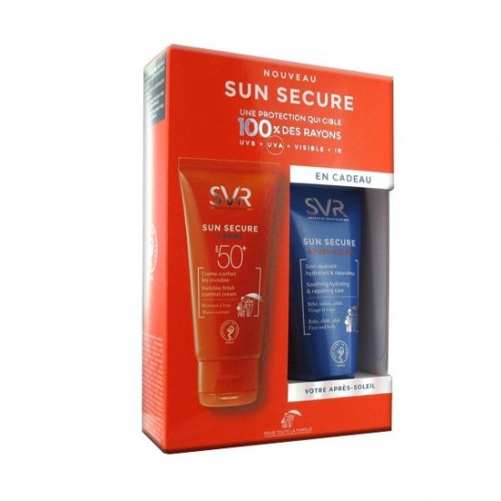 SVR Sun Secure SPF50+ Coffret Crème Confort + Après Soleil