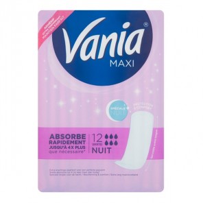 Vania maxi spéciale nuit 12 serviettes