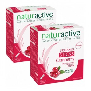 Naturactive urisanol flash cranberry 2 x 28 sticks