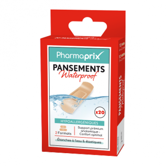 Pharmapix pansements waterproof x20