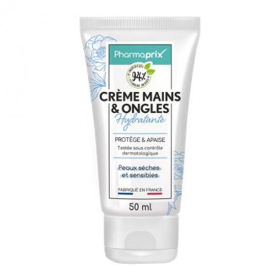 Pharmaprix crème mains & ongles hydratantes 50ml