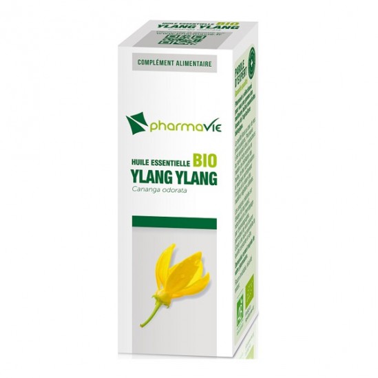 Pharmavie huile essentielle bio d'ylang ylang 10ml