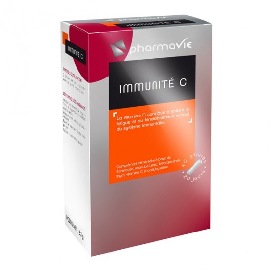 Pharmavie immunité C 40 gélules