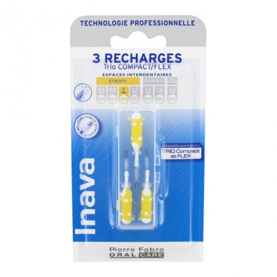 Inava 3 recharges trio compact flex jaune