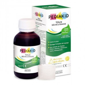 Pediakid toux sèche & grasse goût citron 125ml