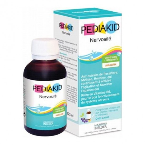 Pediakid nervosité sirop goût cassis 250ml