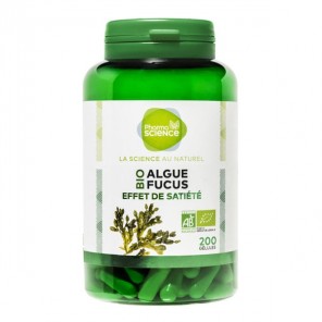 Pharmascience algue fucus effet de satiété bio 200 gélules