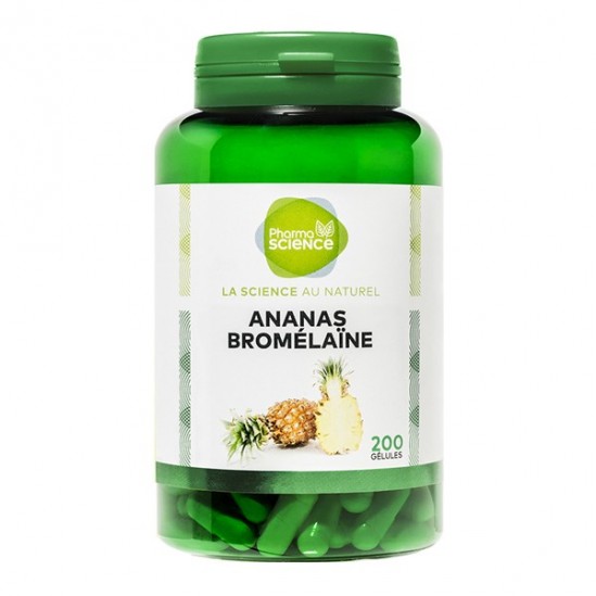 Pharmascience ananas bromélaïne 200 gélules