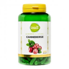 Pharmascience canneberge 200 gélules