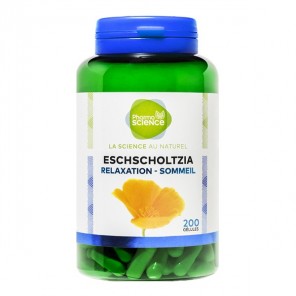 Pharmascience eschscholtzia relaxation-sommeil 200 gélules