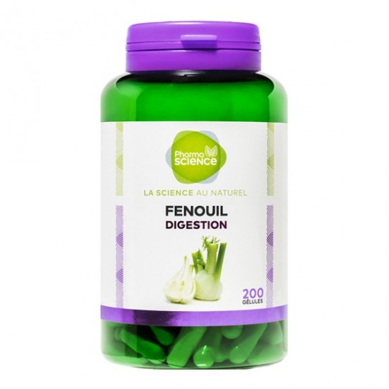 Pharmascience fenouil digestion 200 gélules