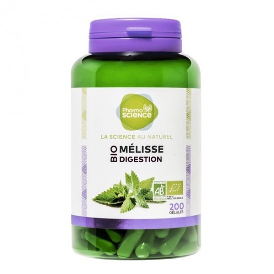 Pharmascience mélisse bio digestion 200 gélules