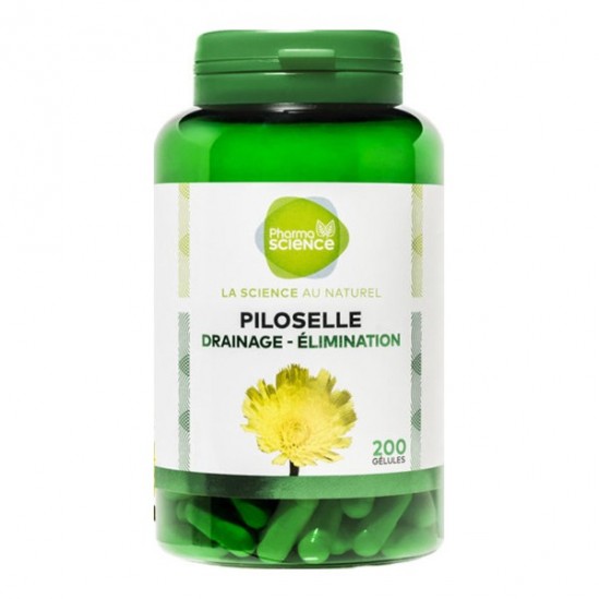 Pharmascience piloselle drainage - élimination 200 gélules