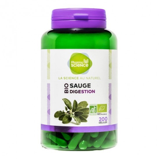 Pharmascience sauge bio digestion 200 gélules