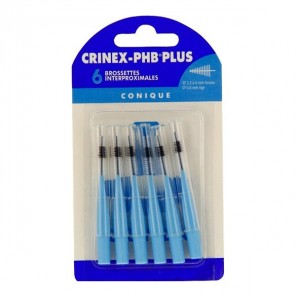 Crinex Phb plus brossettes interdentaires coniques x6