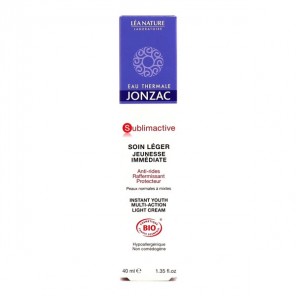 Jonzac Sublimactive soin léger jeunesse immédiate 40ml