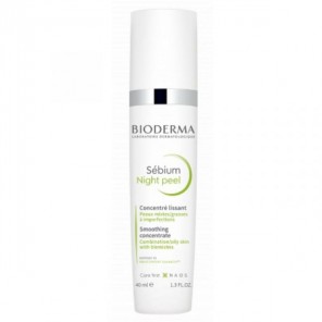 Bioderma sébium night peel concentré lissant 40ml