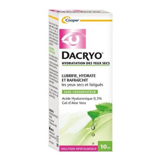 Cooper dacryo hydratation des yeux secs 10ml