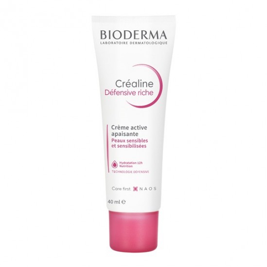 Bioderma créaline défensive riche crème active apaisante  40ml