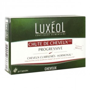 Luxéol chute de cheveux progressive 30 capsules