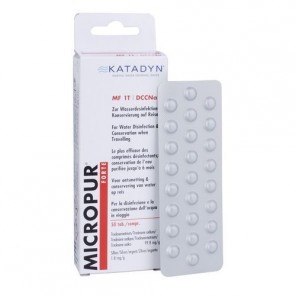 Katadyn micropur forte mf 1t dccna 100 comprimés