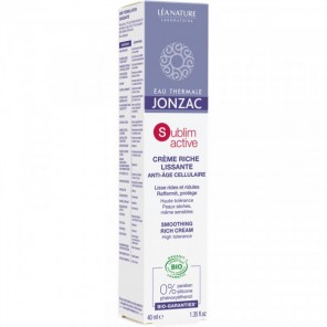 Jonzac Sublimactive crème riche lissante anti-âge 40ml