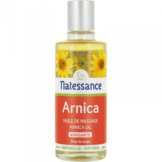 Natessance Huile Arnica Massage Musculaire Décontractante Et Apaisante 100ml