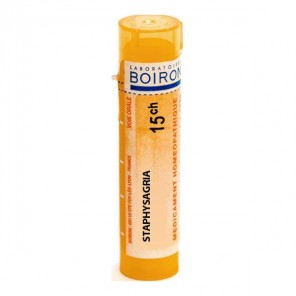 Boiron staphysagria dose 15ch